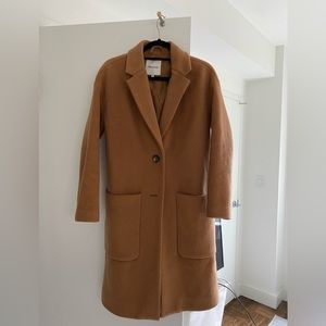Madewell Camel Trench